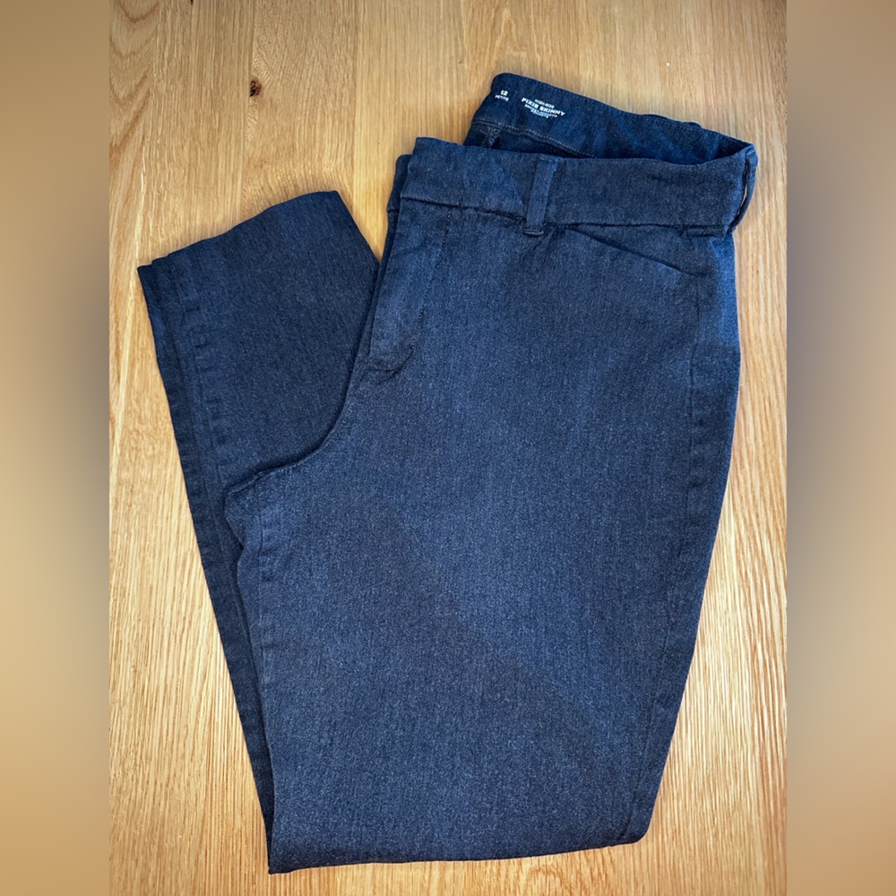 Old Navy High-Waisted Skinny Pixie Pants in Grey
